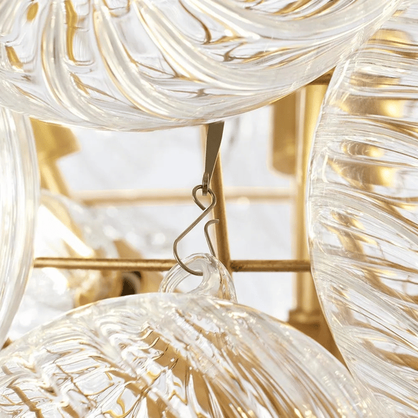 Talia Chandelier Gild, Chandelier, Large - Andrew Martin