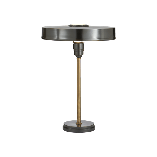 Carlo Table Lamp Bronze, Desk Lamp, Bronze/Antique Brass - Andrew Martin