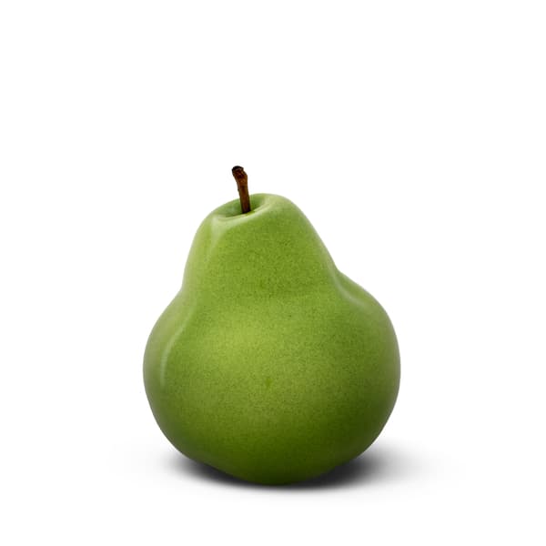Pear Glazed Green, Fruits & Sculptures, 38cm x 38cm - Andrew Martin