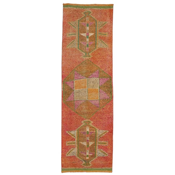 Herki Handmade Runner Rug #6, Rug - Andrew Martin