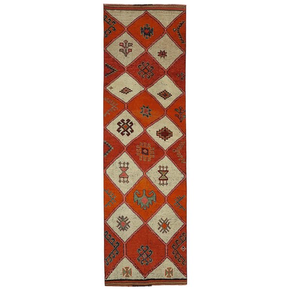 Herki Handmade Runner Rug #2, Rug - Andrew Martin