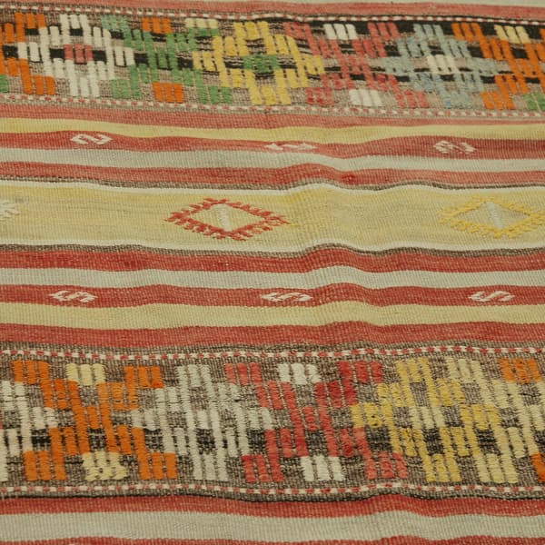 Flat Weave Handmade Kilim Rug #1, Rug - Andrew Martin