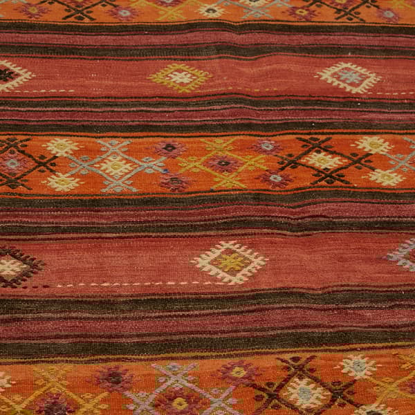 Flat Weave Handmade Kilim Rug #2, Rug - Andrew Martin