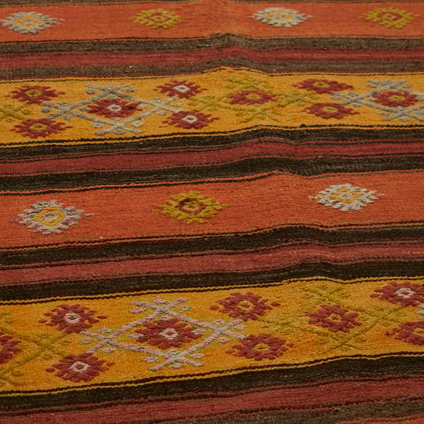 Flat Weave Handmade Kilim Rug #3, Rug - Andrew Martin
