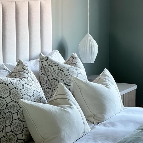 Petro Natural, Sustainable Feather, Cushion - Andrew Martin