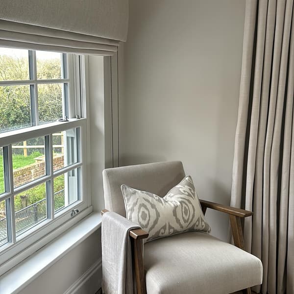 Rory Chair, Chair, Dark Neutral/Light Neutral/Brown - Andrew Martin