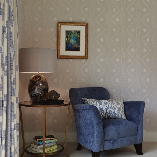 Sabra Clay, Wallpaper - Andrew Martin