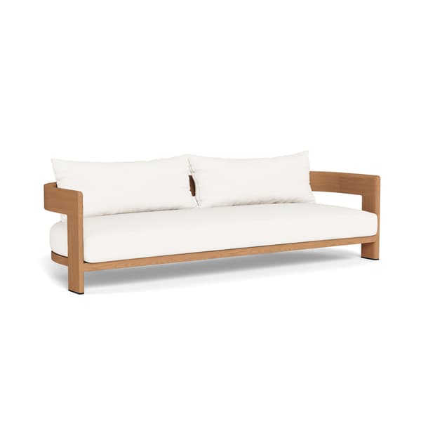 Caicos 2 Seater Sofa in Teak, 2 Seater - Andrew Martin