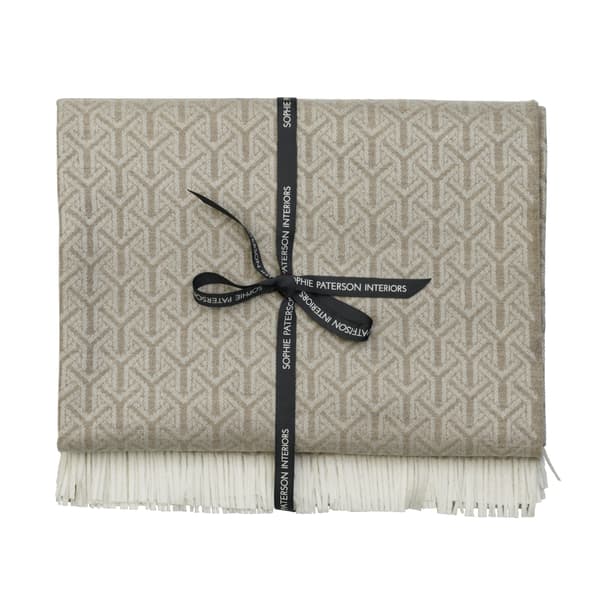 Monte Throw Latte Medium, Accessory, Medium - Andrew Martin