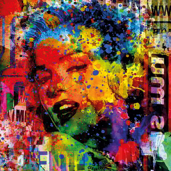 Some Like It Colourful, 120cm x 120cm - Andrew Martin
