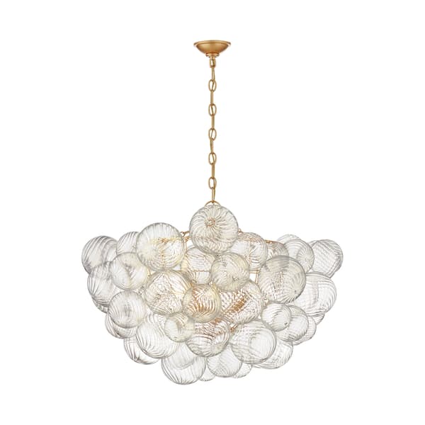 Talia Medium Chandelier - Gild, Light, Medium - Andrew Martin