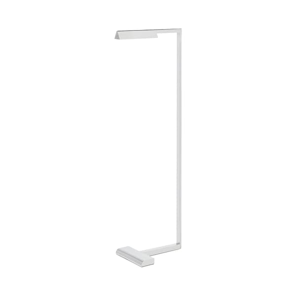 Dessau Floor Lamp Nickel, Light, Polished Nickel - Andrew Martin