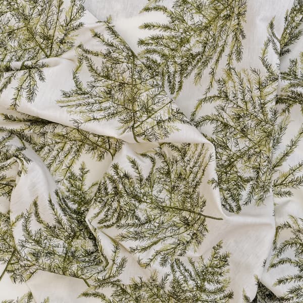 Brooklyn Leaf, Cig Only, Fabric - Andrew Martin