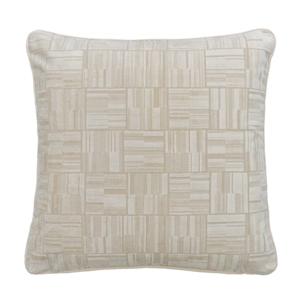 Lexington Ivory, Sustainable Feather, Cushion, 55cm x 55cm - Andrew Martin