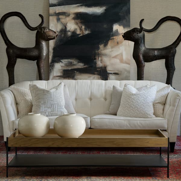 Norman Oak Coffee Table, Coffee Table - Andrew Martin