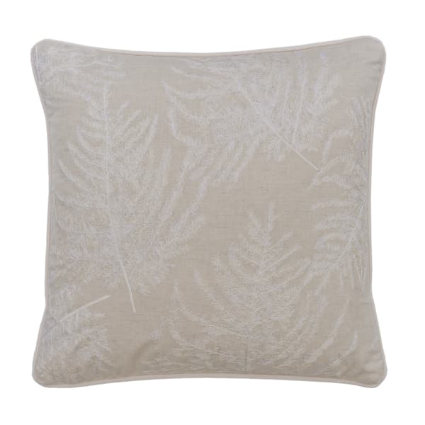 Brooklyn Natural, Sustainable Feather, Cushion, 55cm x 55cm - Andrew Martin