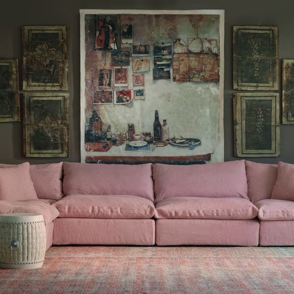 Truman Large Custom, Armless Section, Sectional sofa - Andrew Martin