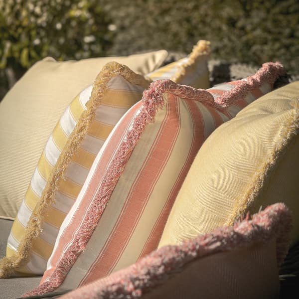 Riviera Sole, Hollowfibre, Cushion, 55cm x 55cm - Andrew Martin