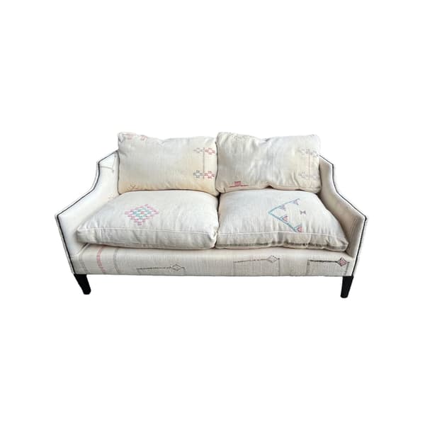 Regal Moroccan, Sofa, White - Andrew Martin