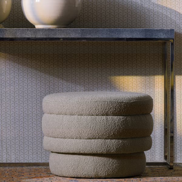 Teddy Stool, Chair, Dark Neutral - Andrew Martin