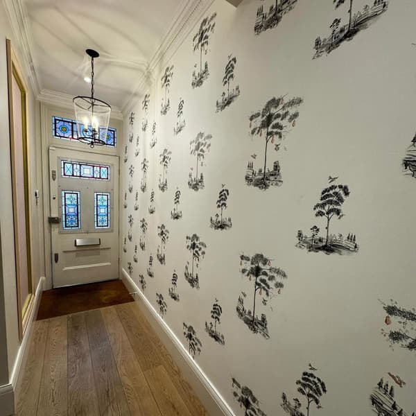 Pear Tree Graphite, Wallpaper - Andrew Martin