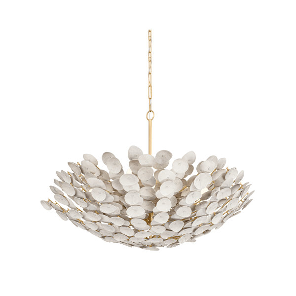 Aimi Large Chandelier, Light, Large - Andrew Martin