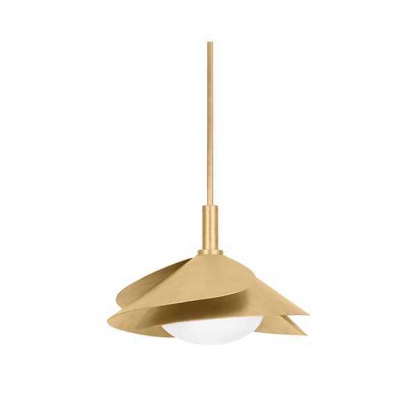 Brookhaven Pendant Light, Light, Medium, Brass - Andrew Martin