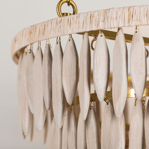 Tiffany Chandelier, Light, White - Andrew Martin