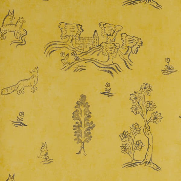 Wychwood Provencal Yellow, Wallpaper - Andrew Martin