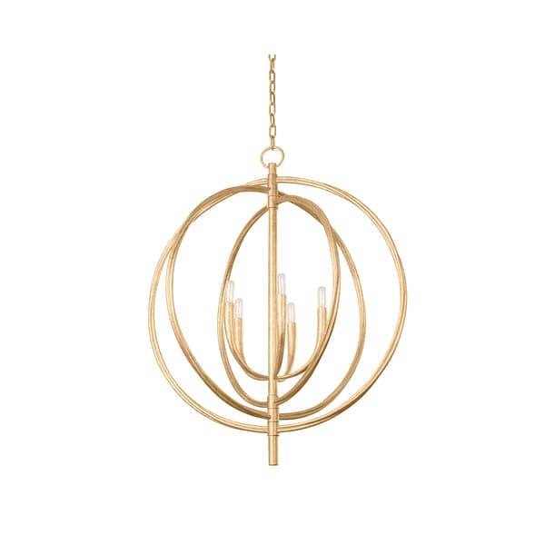 Fillea - Gold Leaf, Light, Vintage Gold Leaf - Andrew Martin