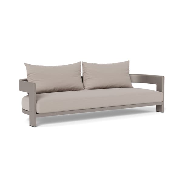 Caicos 3 Seater Sofa Taupe, Outdoor Sofa, 3 Seater