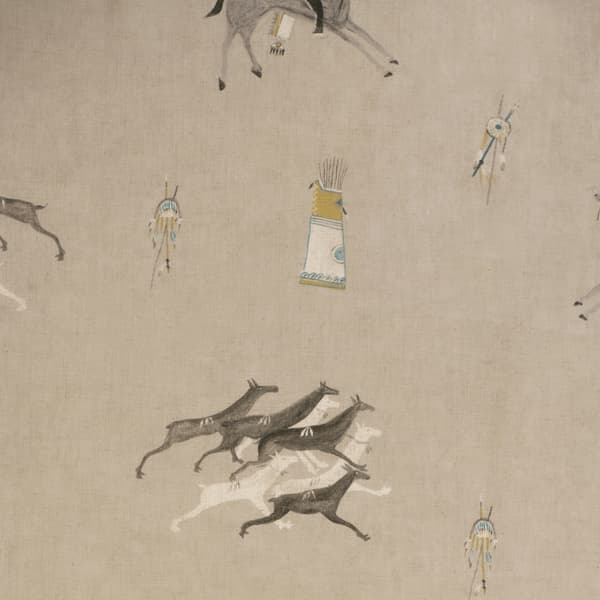 Great Plains Natural, Cig Only, Fabric - Andrew Martin