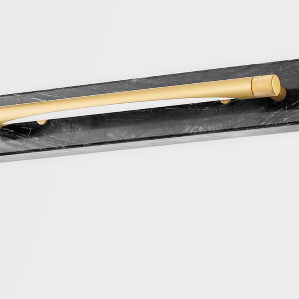 Hayden, Light, Black/Brass - Andrew Martin