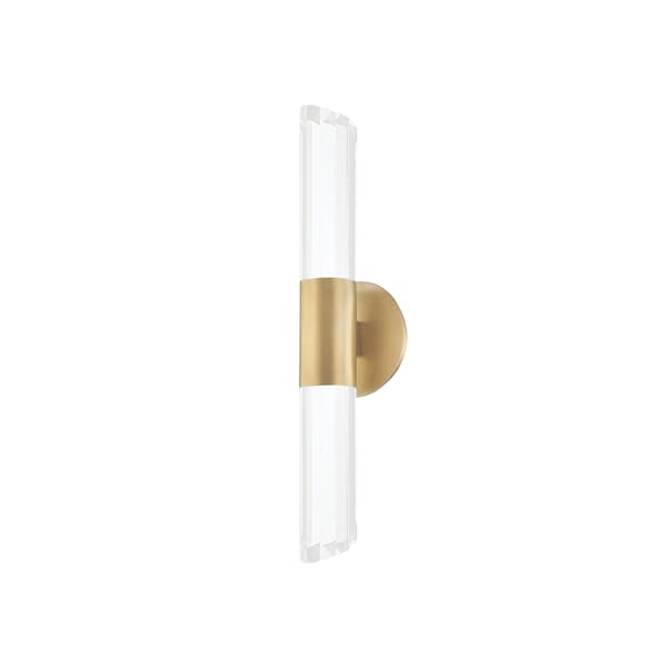 Rowe Aged Brass, Light - Andrew Martin