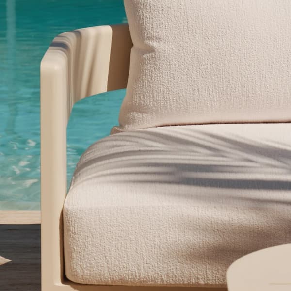 Caicos Sofa Bone, 2 Seater - Andrew Martin