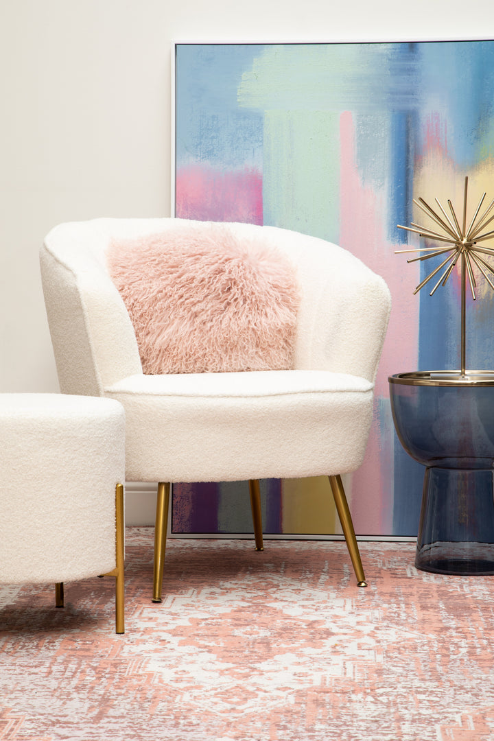 Dove Morvi Large Pink Rug
