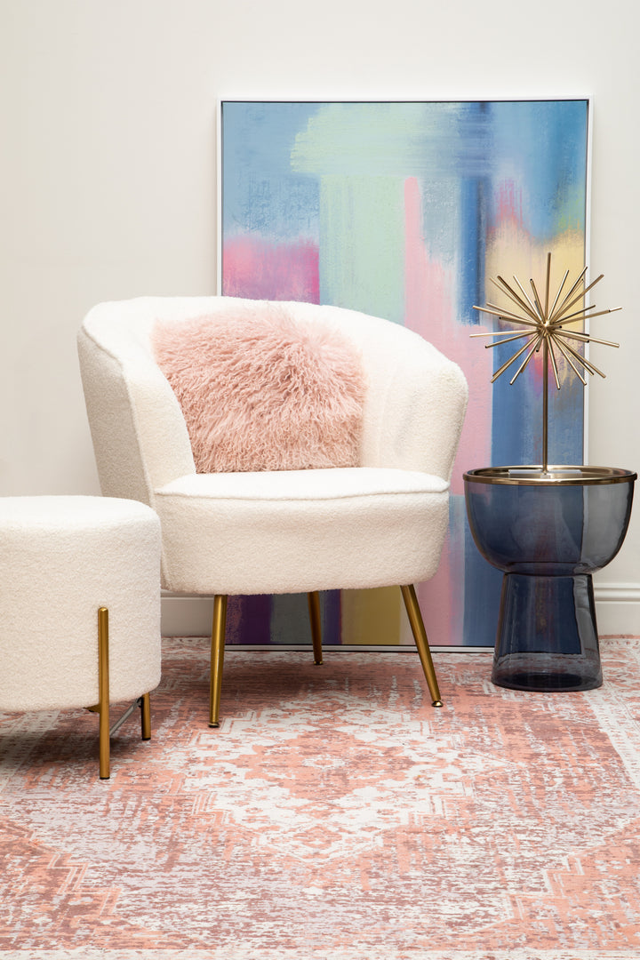 Dove Morvi Large Pink Rug