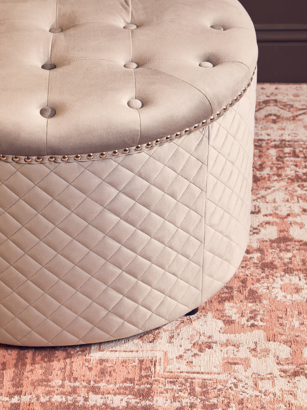 Dove Morvi Large Pink Rug