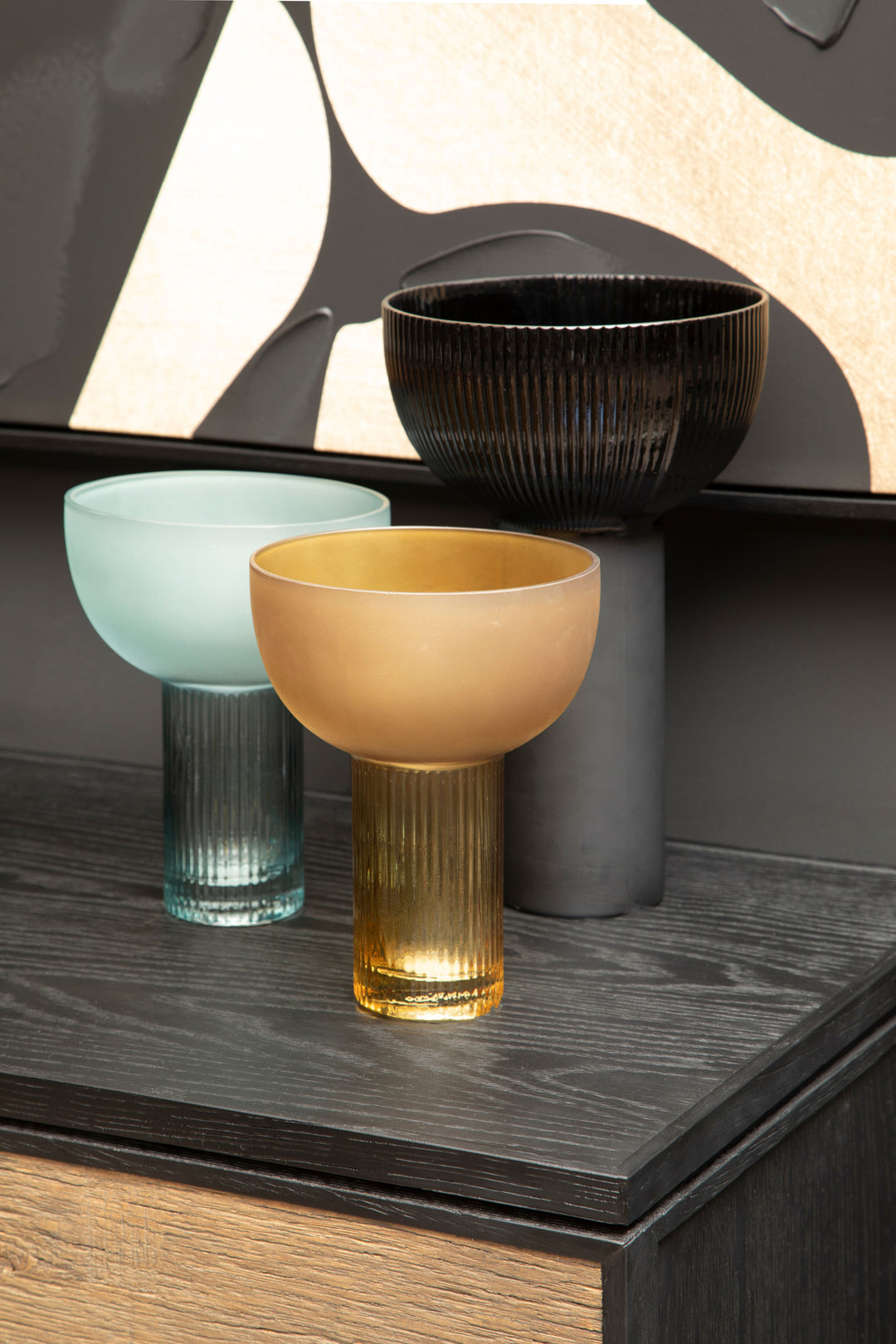 Ralph Small Ochre Glass Vase
