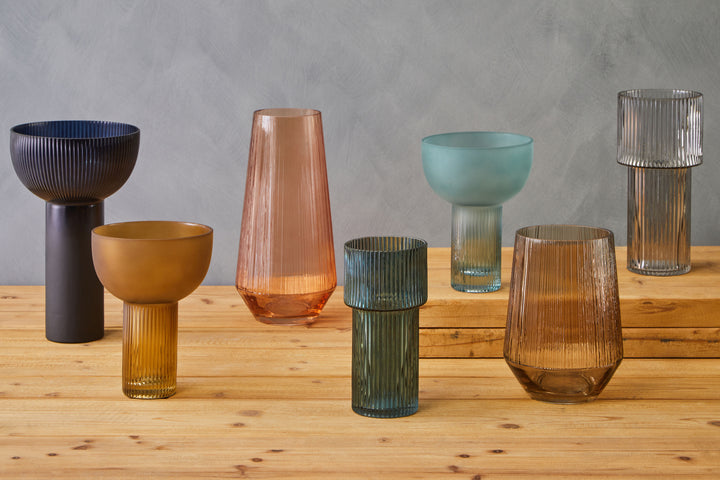 Ralph Small Ochre Glass Vase