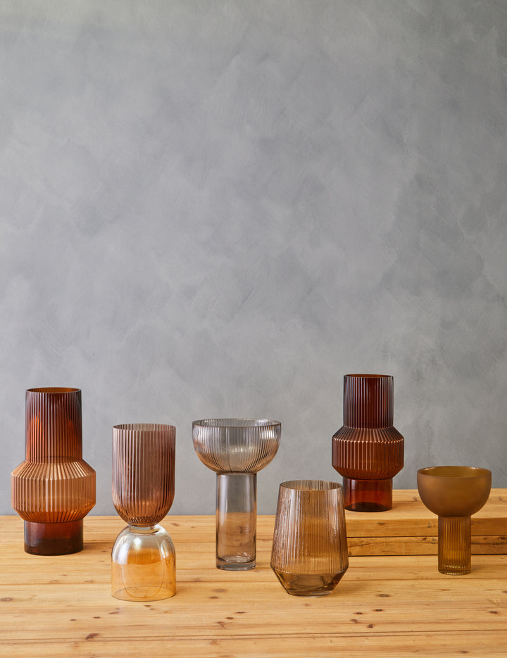 Ralph Small Ochre Glass Vase