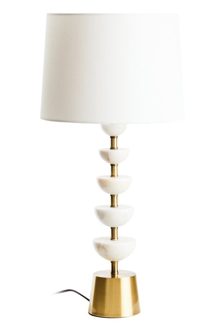 Sparky White Table Lamp