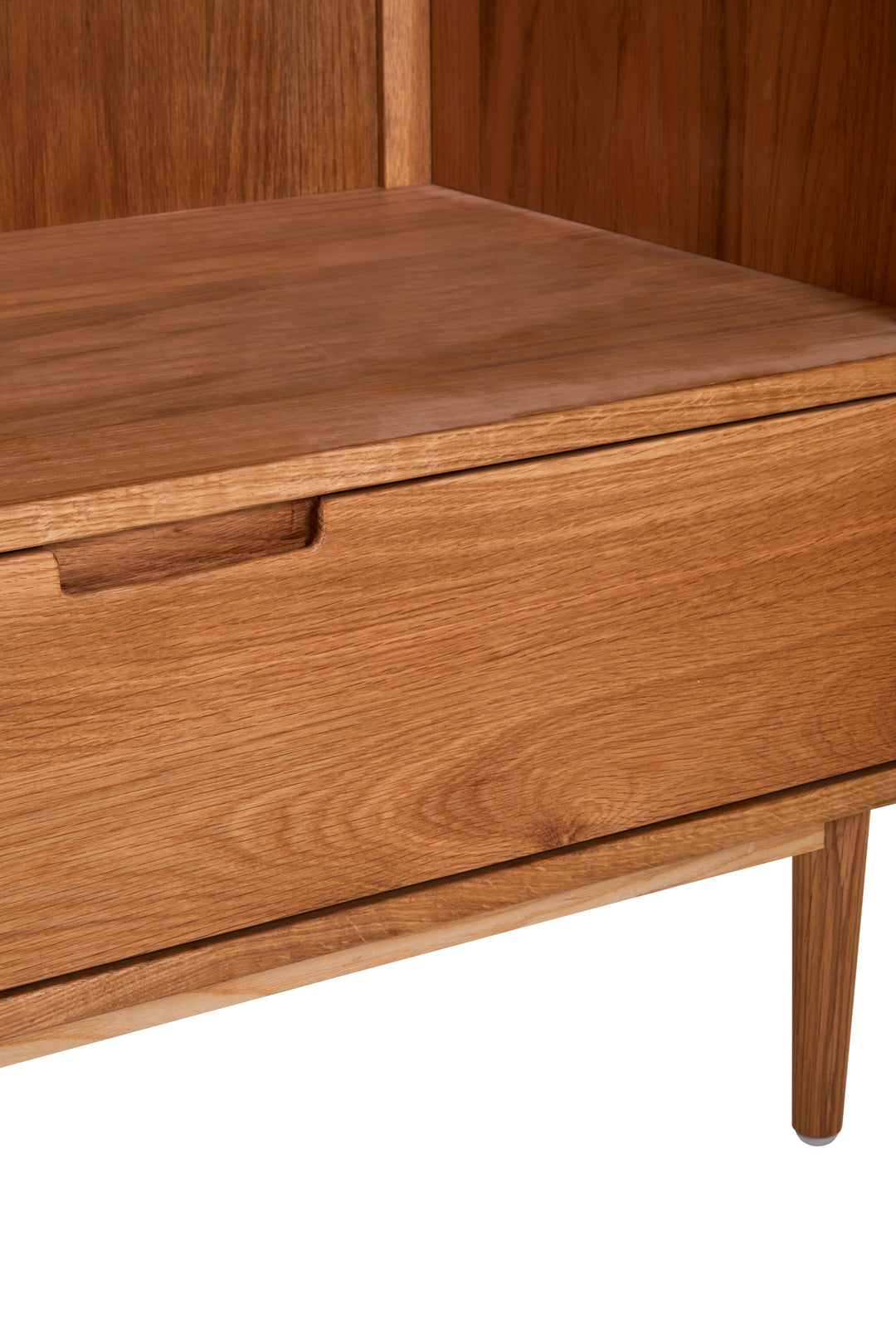 Pigeon 2 Door Natural Rattan And Oak Cabinet