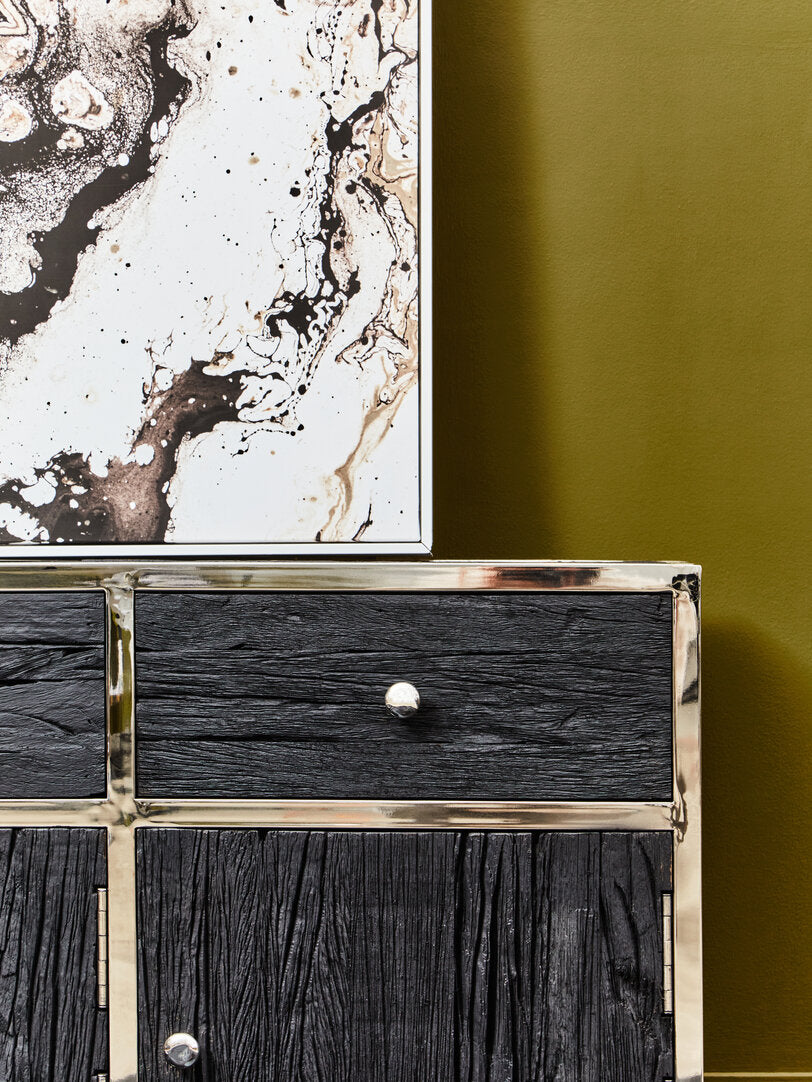 Raven Black Sideboard