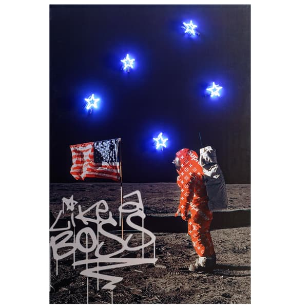 Neon - Like A Boss 100X150, 100cm x 150cm - Andrew Martin