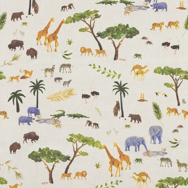 Animalis Multi, Wallpaper, Multicoloured - Andrew Martin