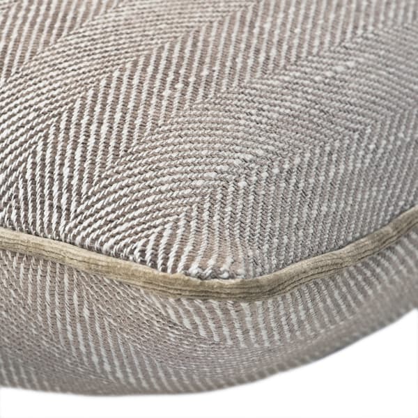 Summit Taupe, Sustainable Feather, Cushion, 55cm x 55cm - Andrew Martin