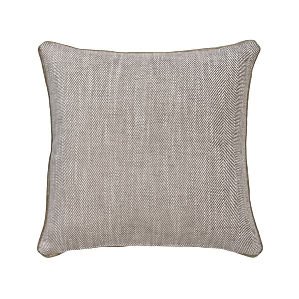 Summit Taupe, Sustainable Feather, Cushion, 55cm x 55cm - Andrew Martin