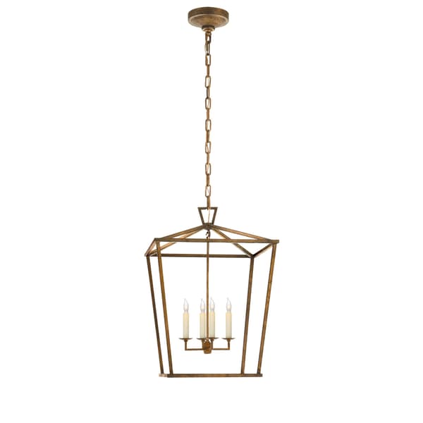 Darlana Pendant  Gilded Iron, Pendant Light, Mini - Andrew Martin
