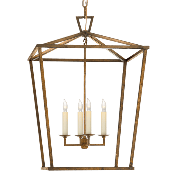 Darlana Pendant  Gilded Iron, Pendant Light, Extra Large - Andrew Martin